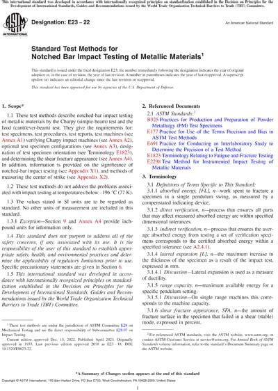 impact testing astm e23|astm e23 notched test.